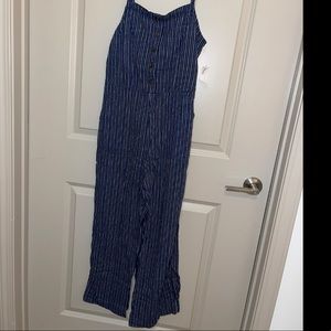 NWT old navy striped jumpsuit